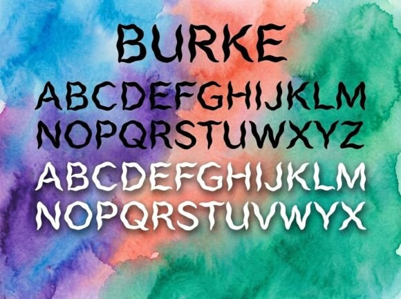 Burke: The Fluid Display Typeface for Bold Campaigns