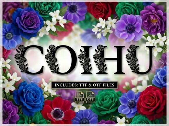Coihu: The Botanical Serif Font for Elegant Handmade Brands