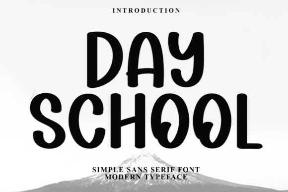 Day School: The Festive Display Font That Elevates Holiday Campaigns