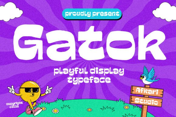 Gatok: The Playful Display Typeface That Elevates Digital Branding