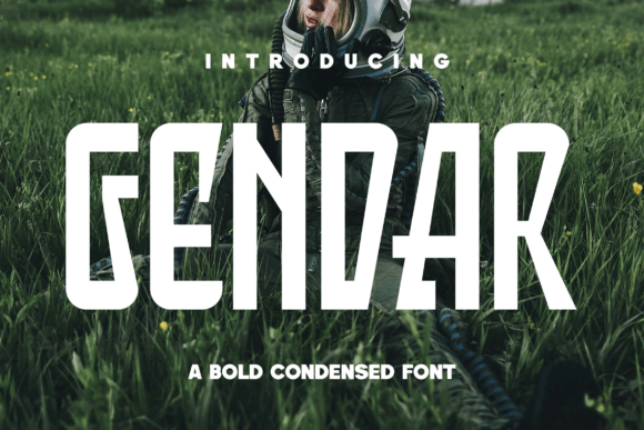Gendar: The Futuristic Display Font for High-Impact Web Design