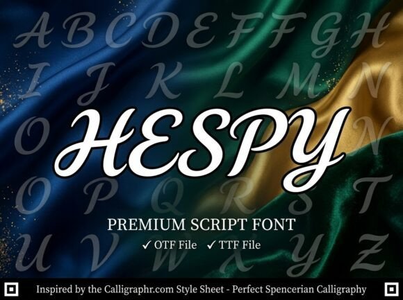 Hespy: The Premium Display Font That Elevates Small Business Branding