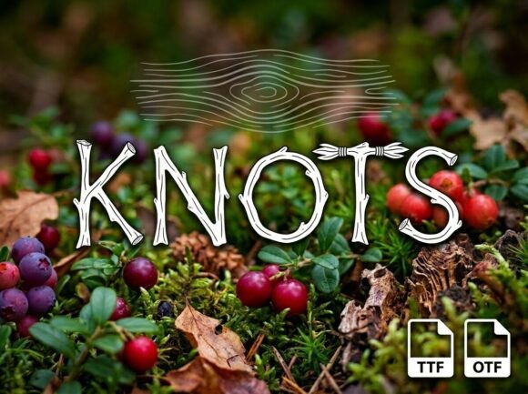 Knots: A Stunning Display Typeface for Bold Web Design