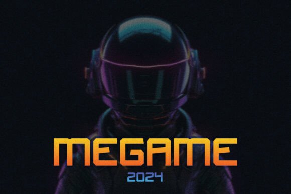 Megame: The Bold Typeface for Futuristic Editorial Design