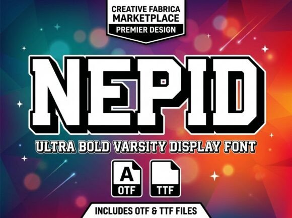 Nepid: The Heroic Display Typeface for Bold Branding