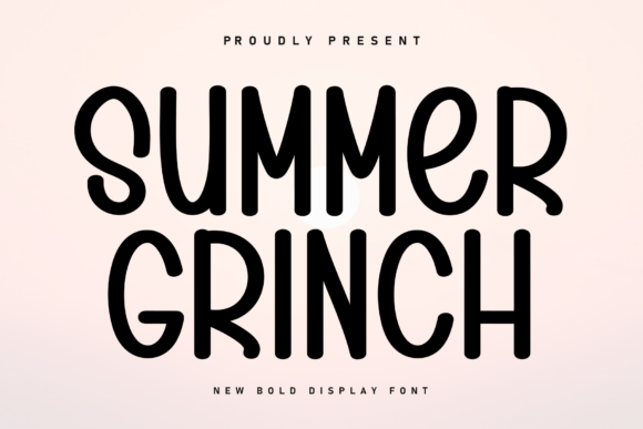Summer Grinch: The Perfect Handwritten Font for Your Craft Shop